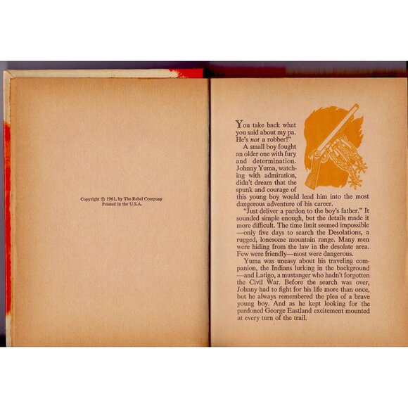 The Rebel by H.A. De Rosso (1961 Whitman HC, Nick Adams TV Tie-In) - Picture 3 of 5